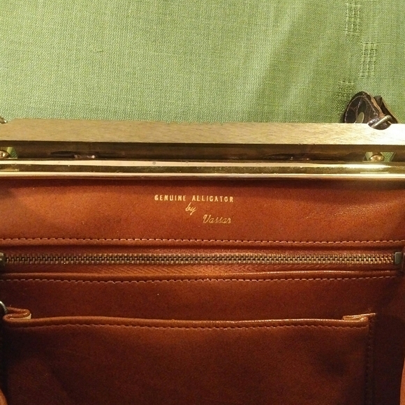Women's Vintage Genuine Alligator Purse by Vassar, - Picture 5 of 7